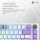 Ajazz AK820 Pro Gift Switch Purple White Blue RGB - 1536365 - zdjęcie 15